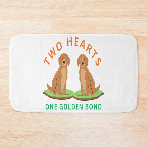 Item preview, Two hearts. One golden bond designed and sold by Retriever Dog Tribe.