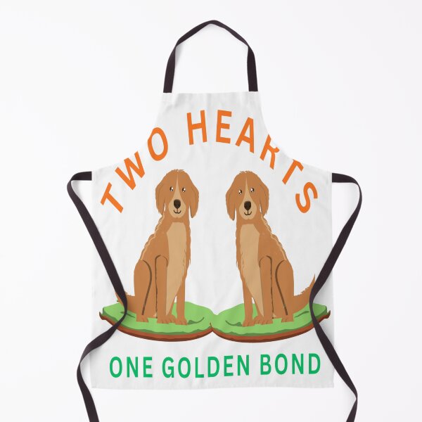 Item preview, Two hearts. One golden bond designed and sold by Retriever Dog Tribe.