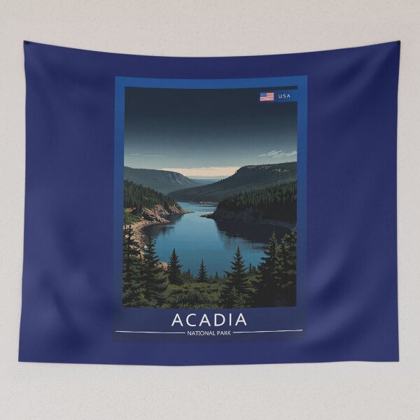 Item preview, Acadia National Park USA Travel designed and sold by Thistle-TShop.