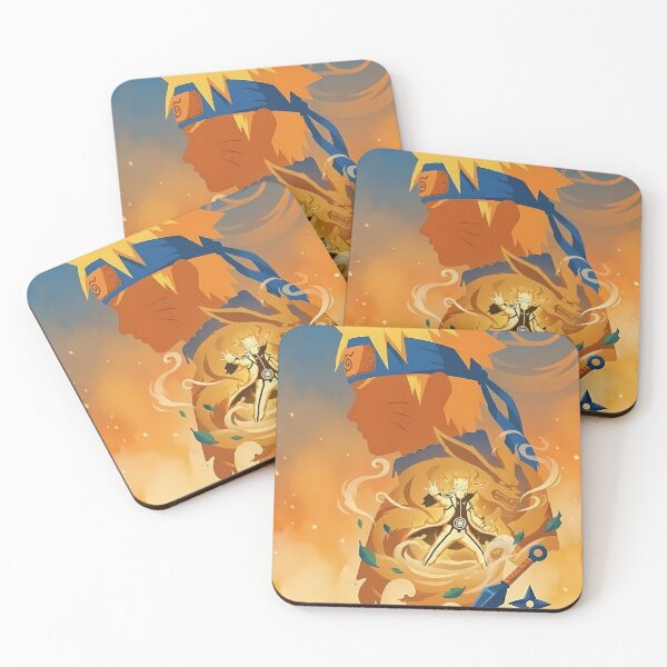Item preview, Fox Spirit Ninja Double Exposure - Orange Aura Anime Art designed and sold by MugenAnime.