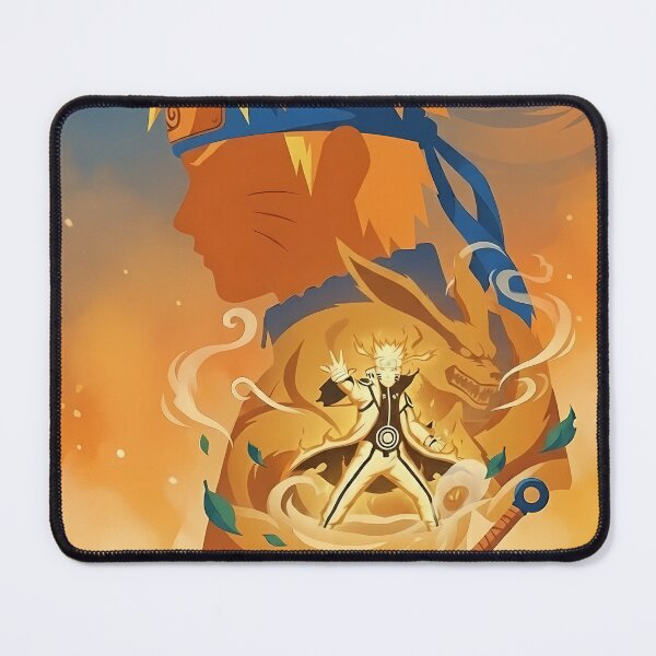 Item preview, Fox Spirit Ninja Double Exposure - Orange Aura Anime Art designed and sold by MugenAnime.