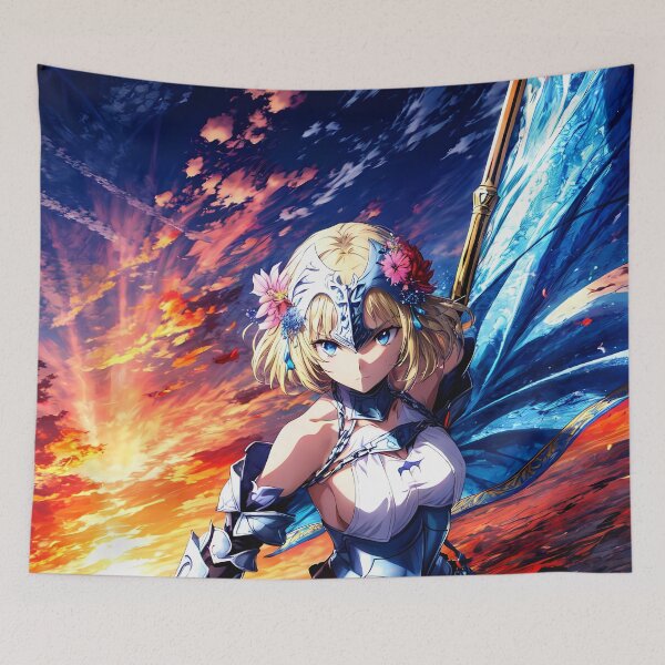 Item preview, Jeanne D Arc Sunset Glory Fate Grand Order Anime Girl designed and sold by Spraykart.