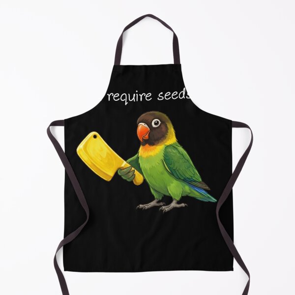 Item preview, Funny Black-cheeked Lovebird Parrot Require Seeds Bird Lover designed and sold by TerryConnells.