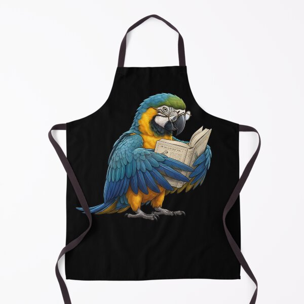 Item preview, Funny Blue and Gold Macaw Parrots Reading Book Bird Lover designed and sold by TerryConnells.
