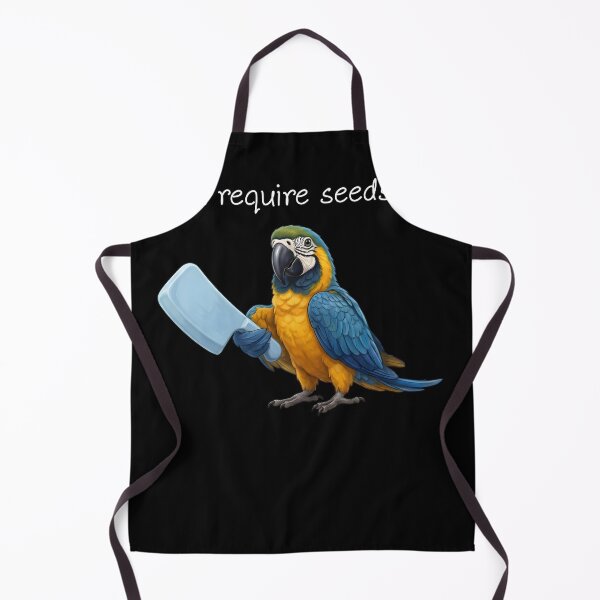 Item preview, Funny Blue and Gold Macaw Parrot Require Seeds Bird Lover designed and sold by TerryConnells.