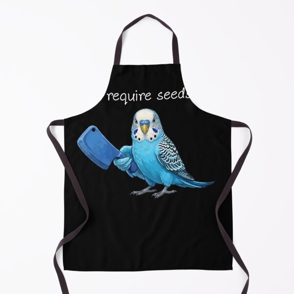 Item preview, Funny Blue Budgerigar Parrot Require Seeds Bird Lover designed and sold by TerryConnells.