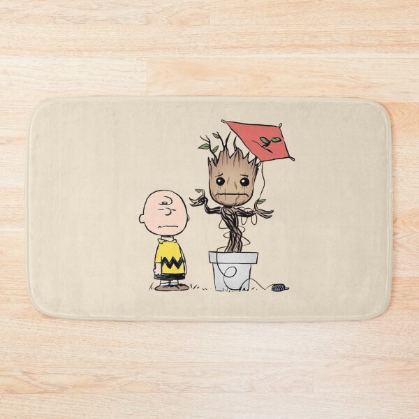 Item preview, Charlie Brown Meets Baby Groot - Kite Eating Tree designed and sold by moamaxshop.