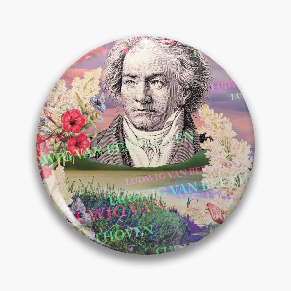 Item preview, Ludwig van Beethoven: An aesthetic collage for classical music lovers designed and sold by Mauswohn.