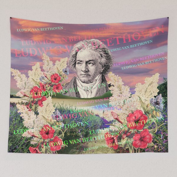 Item preview, Ludwig van Beethoven: An aesthetic collage for classical music lovers designed and sold by Mauswohn.