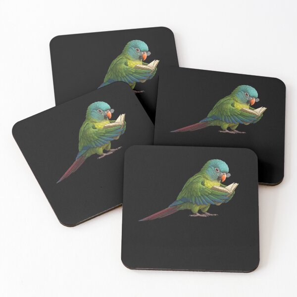 Item preview, Funny Blue Crowned Conure Parrots Reading Book Bird Lover designed and sold by TerryConnells.