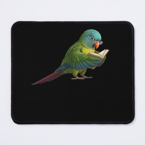 Item preview, Funny Blue Crowned Conure Parrots Reading Book Bird Lover designed and sold by TerryConnells.