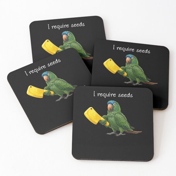 Item preview, Funny Blue Crowned Conure Parrot Require Seeds Bird Lover designed and sold by TerryConnells.