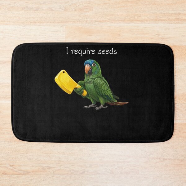 Item preview, Funny Blue Crowned Conure Parrot Require Seeds Bird Lover designed and sold by TerryConnells.