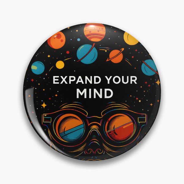 Item preview, Expand Your Mind Psychedelic Space Art designed and sold by AbstractAuraArt.