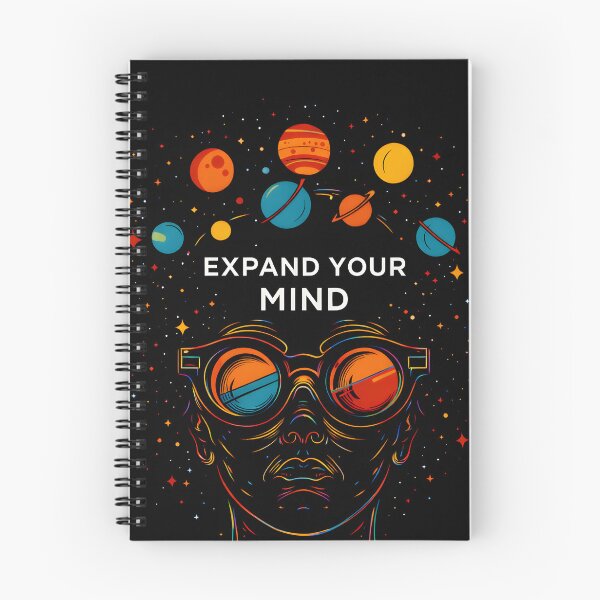 Item preview, Expand Your Mind Psychedelic Space Art designed and sold by AbstractAuraArt.