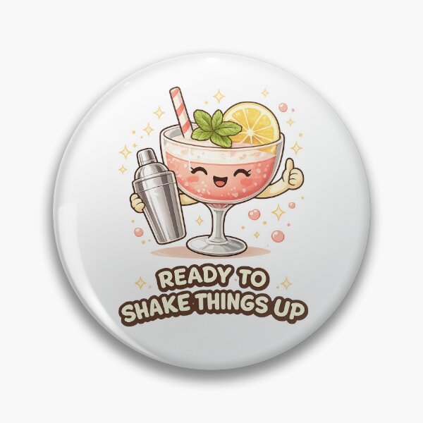 Item preview, Ready to shake things up cocktail  designed and sold by Shakesipserve.