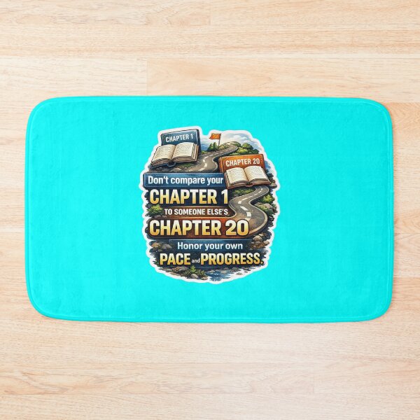 Item preview, Don't Compare Your Chapter 1 To Someone Else's Chapter 20 Sticker designed and sold by Scro-Ciob-Shop.