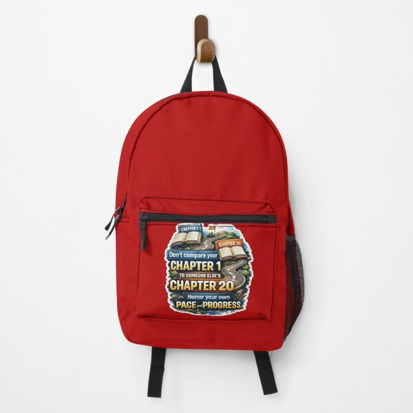Item preview, Don't Compare Your Chapter 1 To Someone Else's Chapter 20 Sticker designed and sold by Scro-Ciob-Shop.