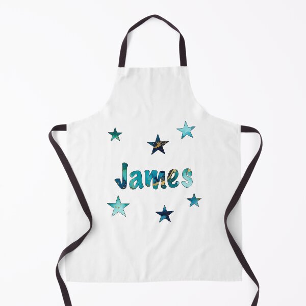 Item preview, Watercolor Name James with Stars designed and sold by katifinell.