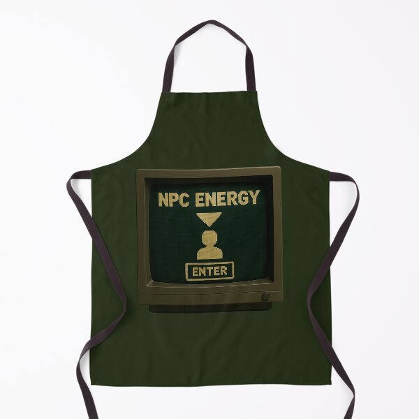 Item preview, NPC Energy — Retro CRT Pixel Art designed and sold by sorryNOTsorry.brand.