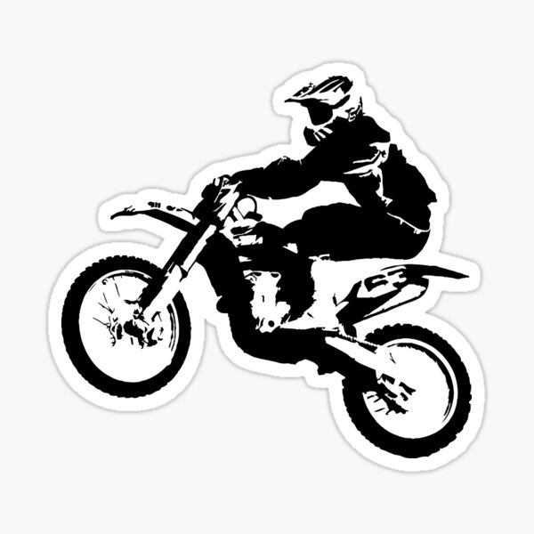 Dirt Bike cool Sticker