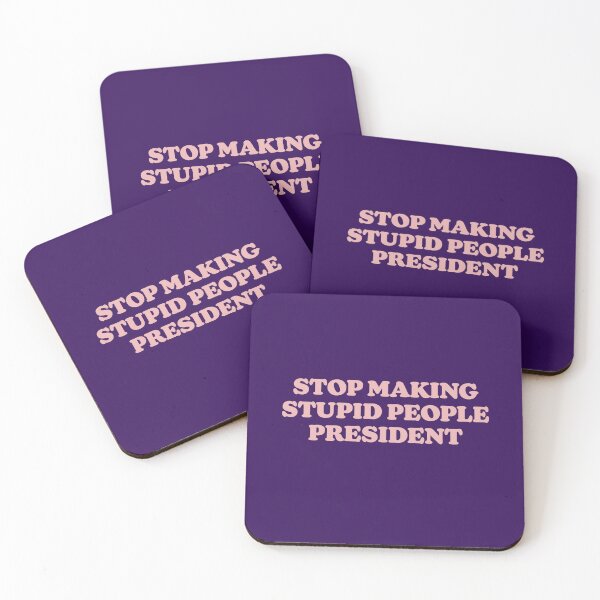 Item preview, STOP MAKING STUPID PEOPLE PRESIDENT - EEB3B5 - KANSAS designed and sold by bembureda.
