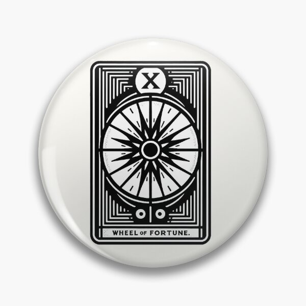 Item preview, Wheel of Fortune tarot card designed and sold by Roberta Calabrese.