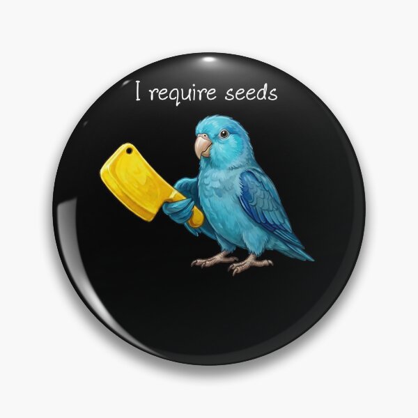 Item preview, Funny Blue Parrotlet Parrot Require Seeds Bird Lover designed and sold by TerryConnells.