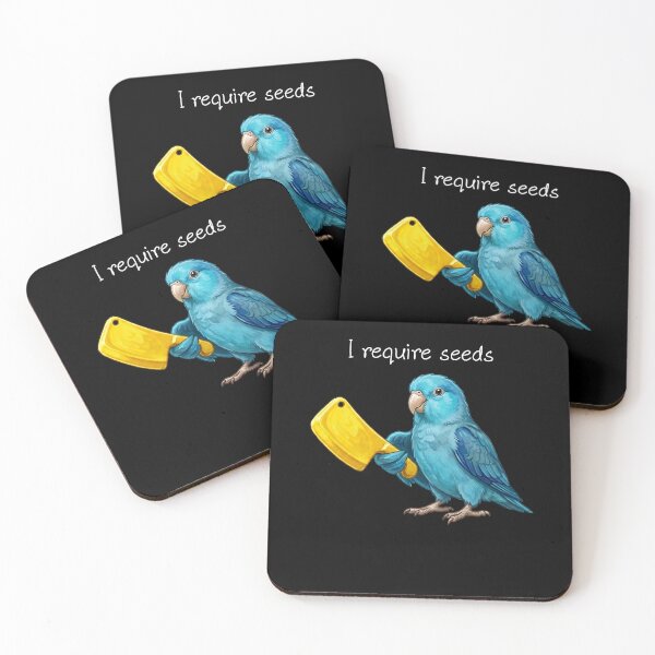 Item preview, Funny Blue Parrotlet Parrot Require Seeds Bird Lover designed and sold by TerryConnells.