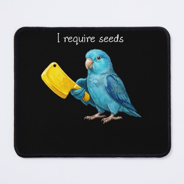 Item preview, Funny Blue Parrotlet Parrot Require Seeds Bird Lover designed and sold by TerryConnells.