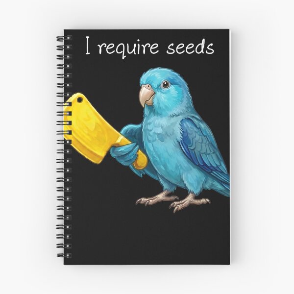 Item preview, Funny Blue Parrotlet Parrot Require Seeds Bird Lover designed and sold by TerryConnells.