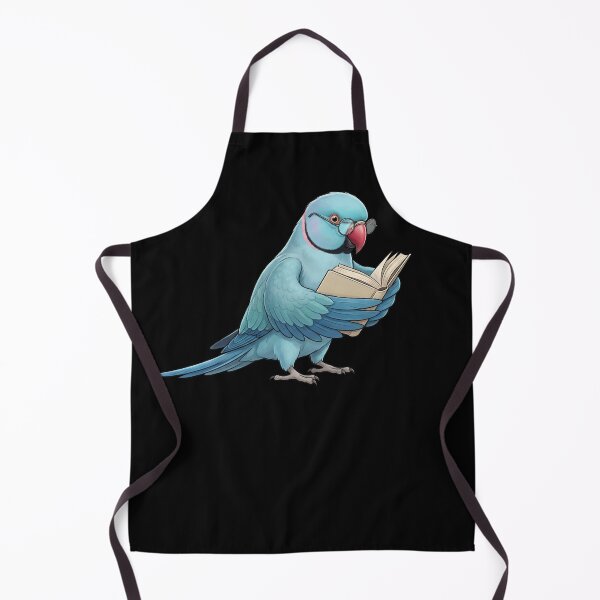 Item preview, Funny Blue Ringneck Parakeet Parrots Reading Book Bird Lover designed and sold by TerryConnells.