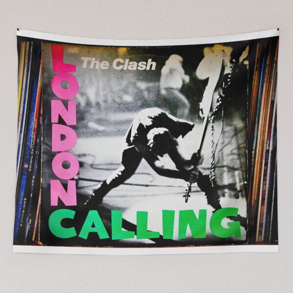 Item preview, The Clash London Calling LP Album Cover designed and sold by AndyEvansPhotos.