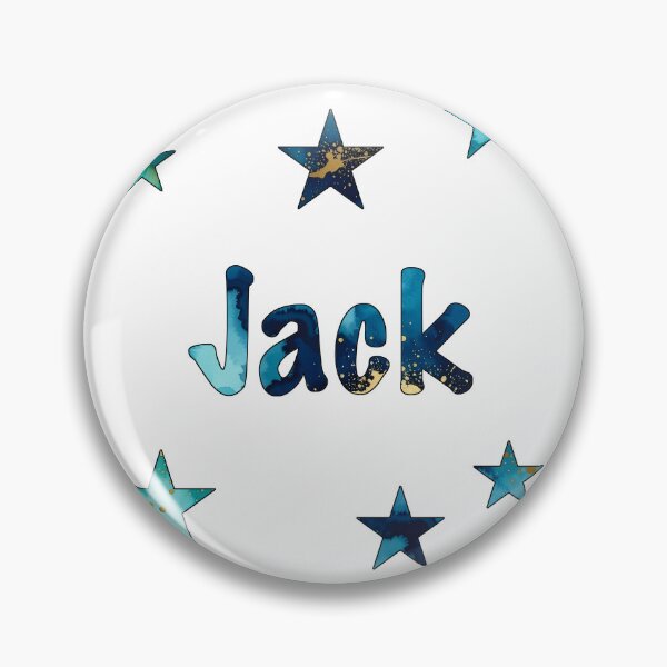 Item preview, Watercolor Name Jack with Stars designed and sold by katifinell.