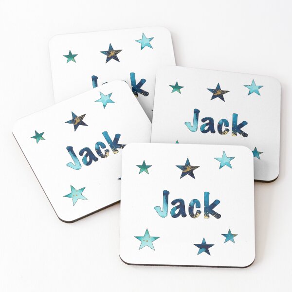 Item preview, Watercolor Name Jack with Stars designed and sold by katifinell.