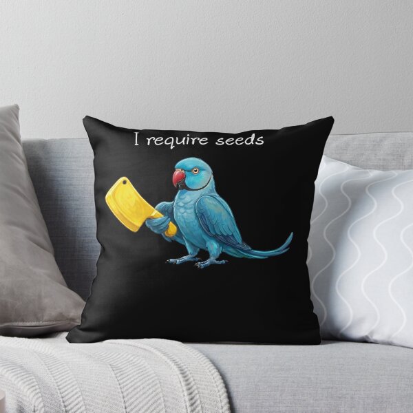 Item preview, Funny Blue Ringneck Parakeet Parrot Require Seeds Bird Lover designed and sold by TerryConnells.