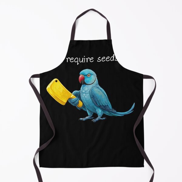 Item preview, Funny Blue Ringneck Parakeet Parrot Require Seeds Bird Lover designed and sold by TerryConnells.