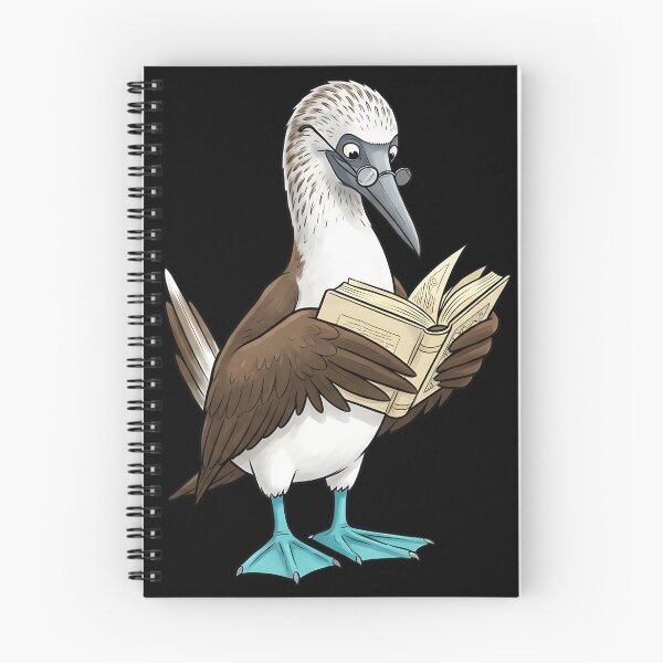Item preview, Funny Blue-Footed Booby Reading Book Bird Lover Birding designed and sold by TerryConnells.