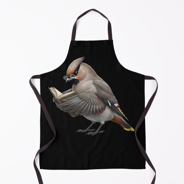 Item preview, Funny Bohemian Waxwing Reading Book Bird Lover Birding designed and sold by TerryConnells.