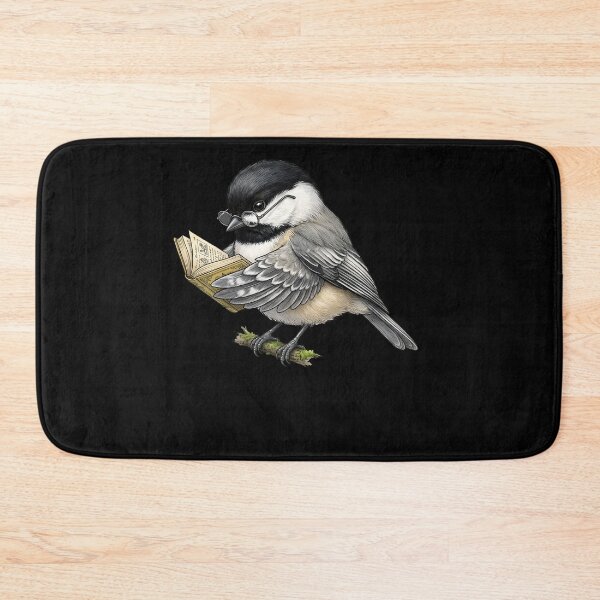 Item preview, Funny Chickadee Reading Book Bird Lover Birding designed and sold by TerryConnells.
