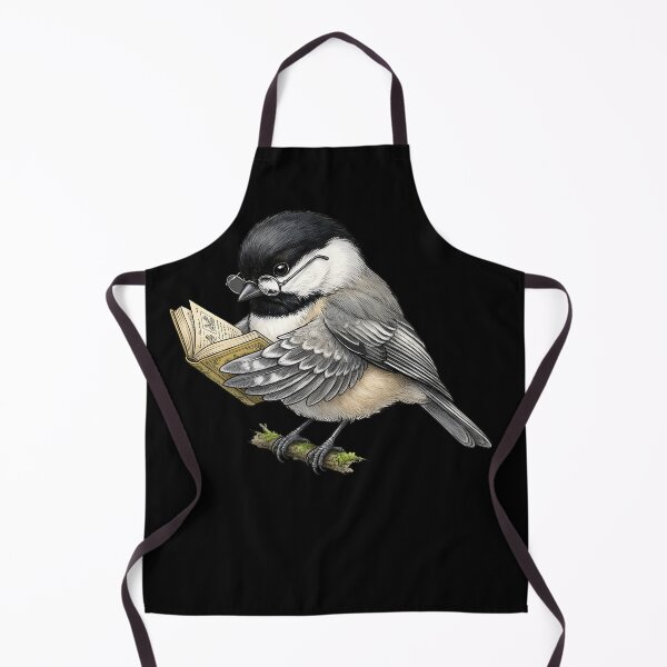 Item preview, Funny Chickadee Reading Book Bird Lover Birding designed and sold by TerryConnells.