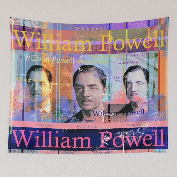 Item preview, William Powell: An aesthetic portrait collage for film noir lovers designed and sold by Mauswohn.
