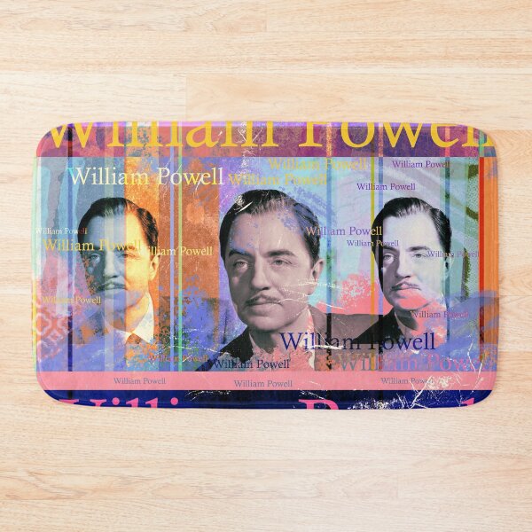 Item preview, William Powell: An aesthetic portrait collage for film noir lovers designed and sold by Mauswohn.