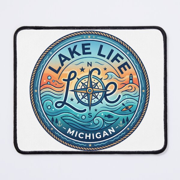 Item preview, michigan state, lake michigan, michigan nature, michigan wildlife designed and sold by TrueArtVibes.
