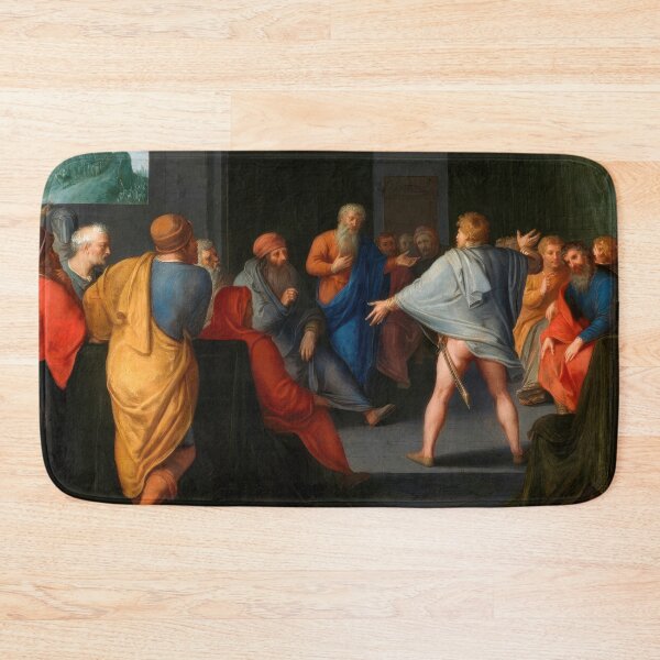 Item preview, The Meeting of the Gauls in Reims Painting designed and sold by TheSoulOfArt.