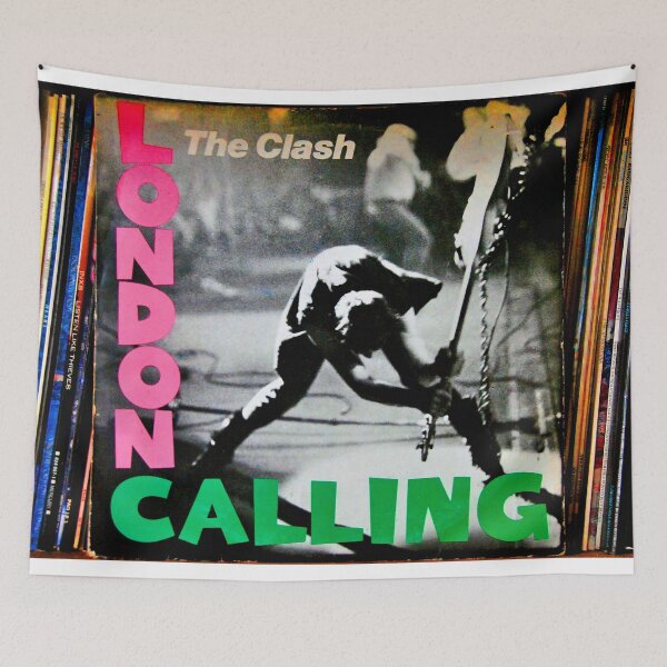 Item preview, The Clash London Calling LP Album Cover designed and sold by AndyEvansPhotos.