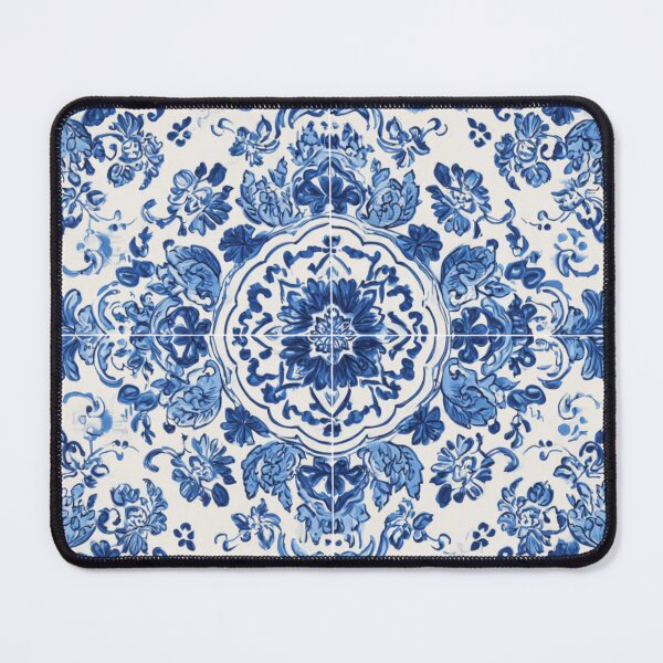 Item preview, Traditional Chinese Porcelain Royal Delft Blue Pattern designed and sold by GrinGalore.