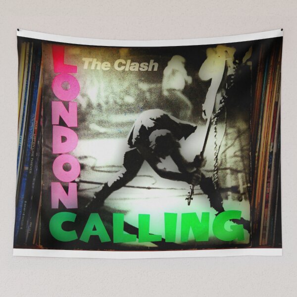 Item preview, The Clash London Calling LP Album Cover designed and sold by AndyEvansPhotos.