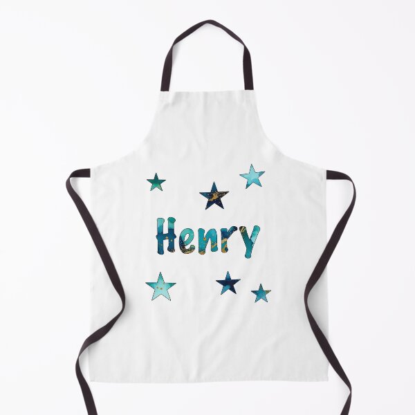 Item preview, Watercolor Name Henry with Stars designed and sold by katifinell.