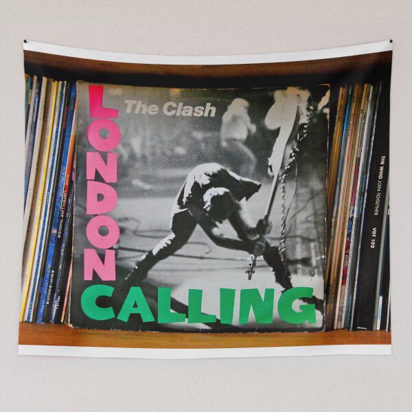 Item preview, The Clash London Calling LP Album Cover designed and sold by AndyEvansPhotos.